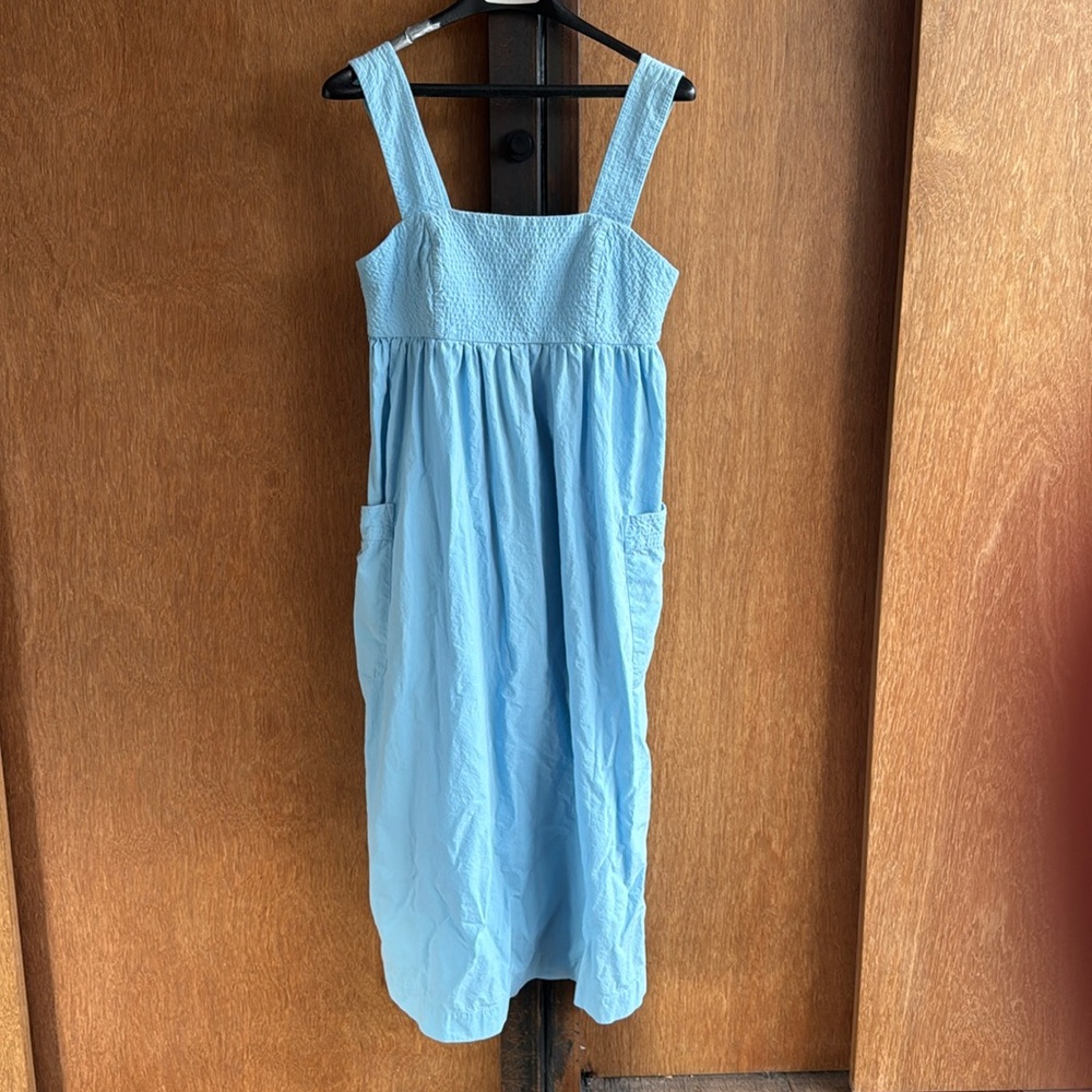 Madewell dress light blue